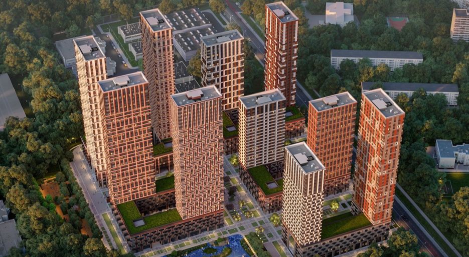 Входная зона ЖК Level Амурская-1